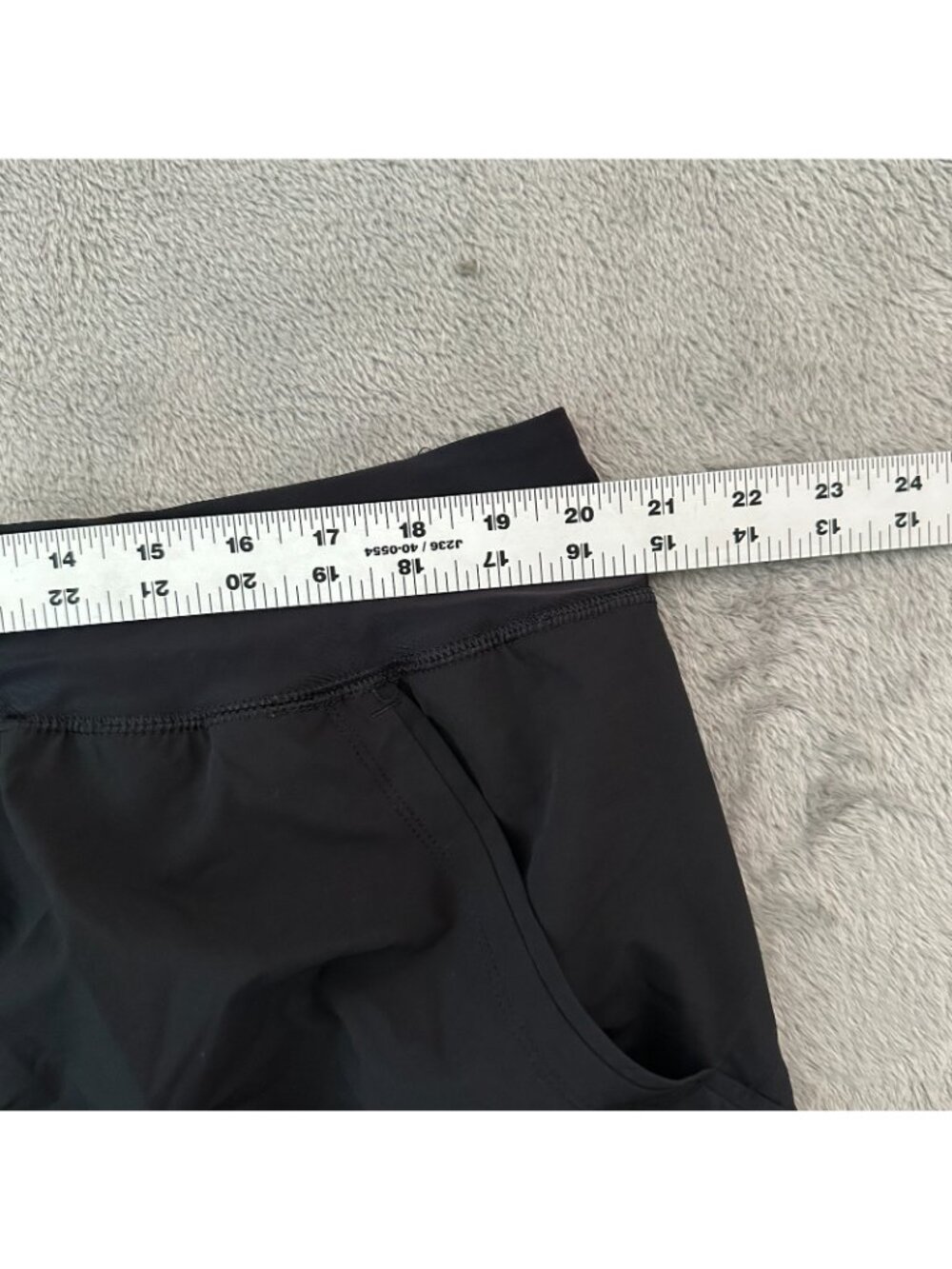 Lands' End Black Swim Shorts Bottoms Womens size 22W 22W W Swimsuit - Picture 3 of 3